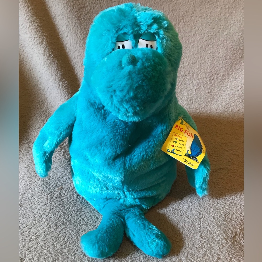 Blue Fish from Dr. Seuss 12” Plush